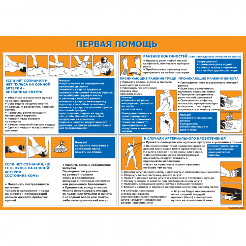Плакат "Уголок гражданской защиты" (Бумага, к-т из 9 л.)